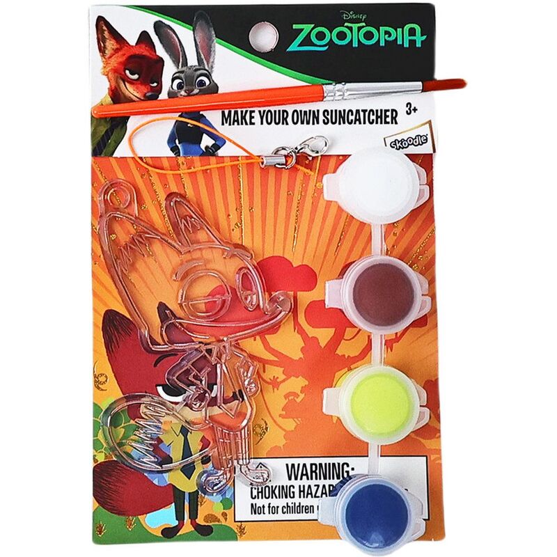 Skoodle Nick Zootopia Make Your Own Suncatcher