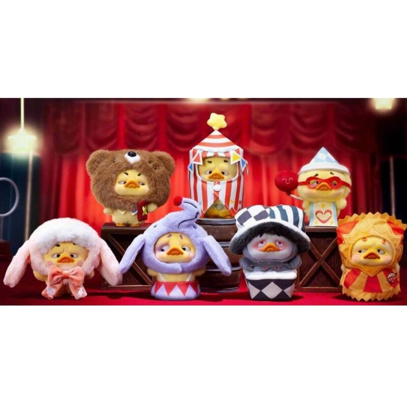 Upset Duck Pocket Crazy Circus Duck Plush Keychain (Assortment - Includes 1) Upset Duck Pocket Crazy Circus Duck Plush Keychain (Assortment - Includes 1)