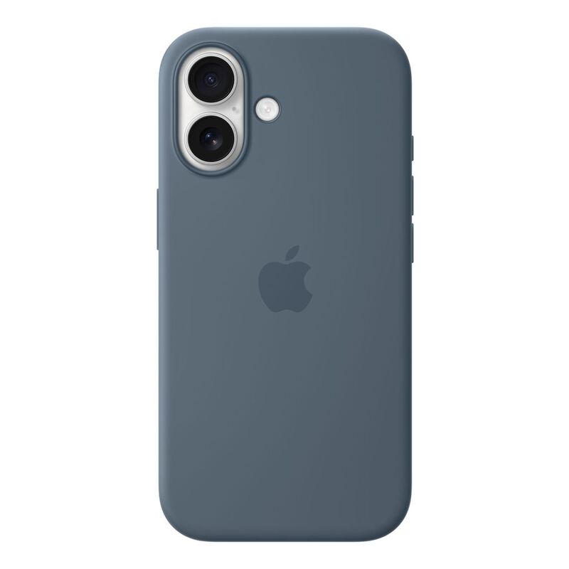 Apple iPhone 17 Silicone Case with MagSafe - Anchor Blue Apple iPhone 17 Silicone Case with MagSafe - Anchor Blue