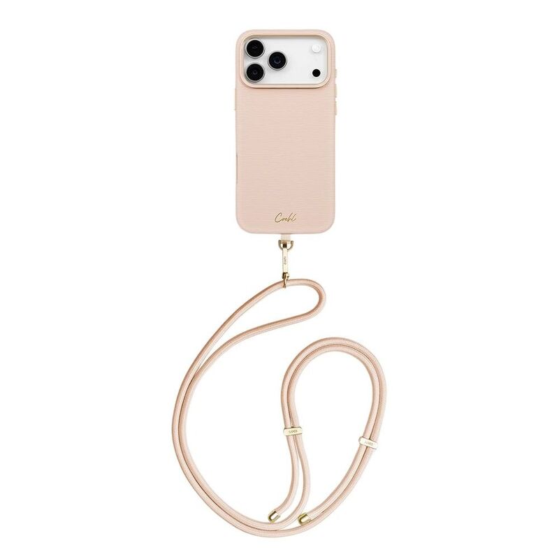 UNIQ iPhone 17 Pro Max Coehl Case Magnetic Charging Mirelle - Shell Pink
