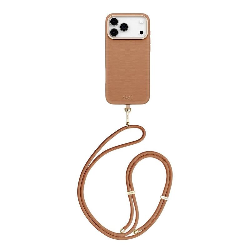 UNIQ iPhone 17 Pro Max Coehl Case Magnetic Charging Mirelle - Pecan Brown