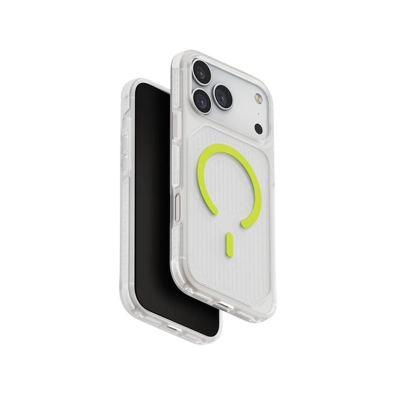 UNIQ iPhone 17 Pro Max Case MagClick Charging Combat Active - Frost Clear