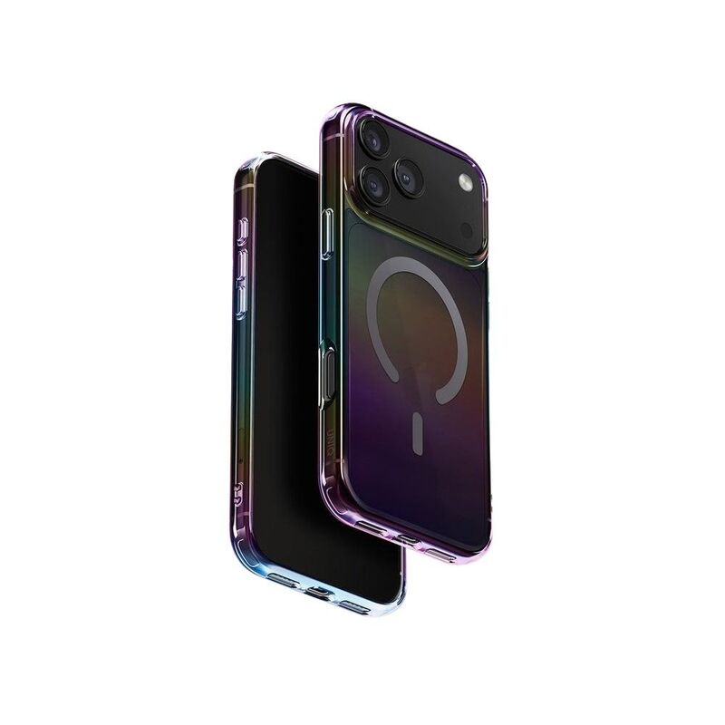 UNIQ iPhone 17 Pro Max Case MagClick Charging Iridescia - Midnight Quartz