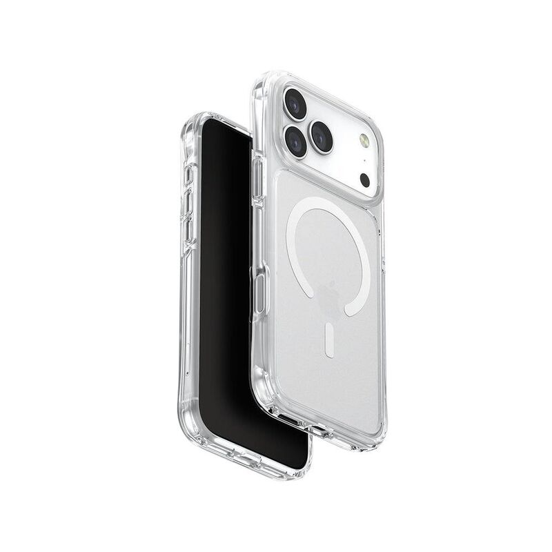 UNIQ iPhone 17 Pro Max Case MagClick Charging Lifepro Xtreme (Af) - Frost Clear/White