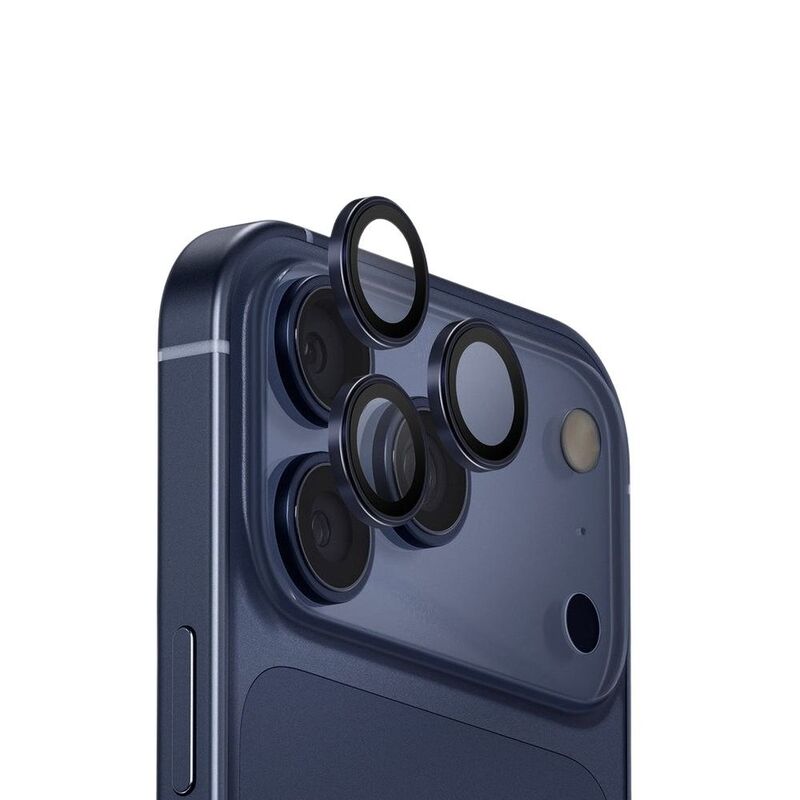 UNIQ iPhone 17 Pro/17 Pro Max Optix Lens Protection Aluguard - Deep Navy