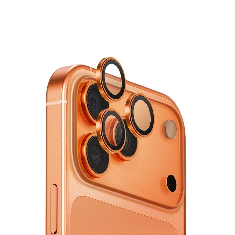 UNIQ iPhone 17 Pro/17 Pro Max Optix Lens Protection Aluguard - Sunset Amber