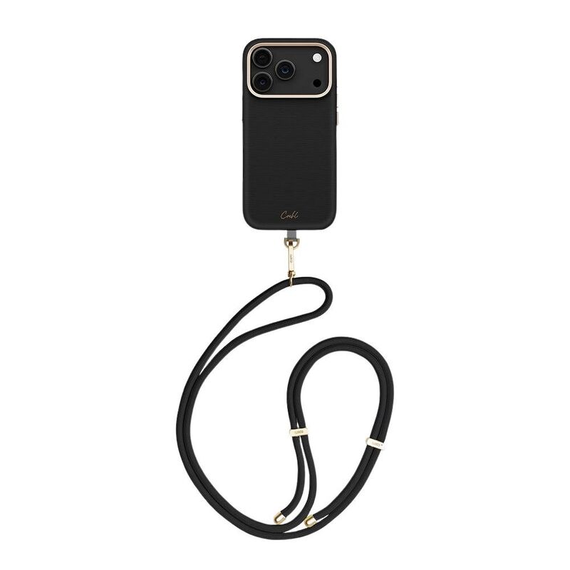 UNIQ iPhone 17 Pro Coehl Case Magnetic Charging Mirelle - Ebony