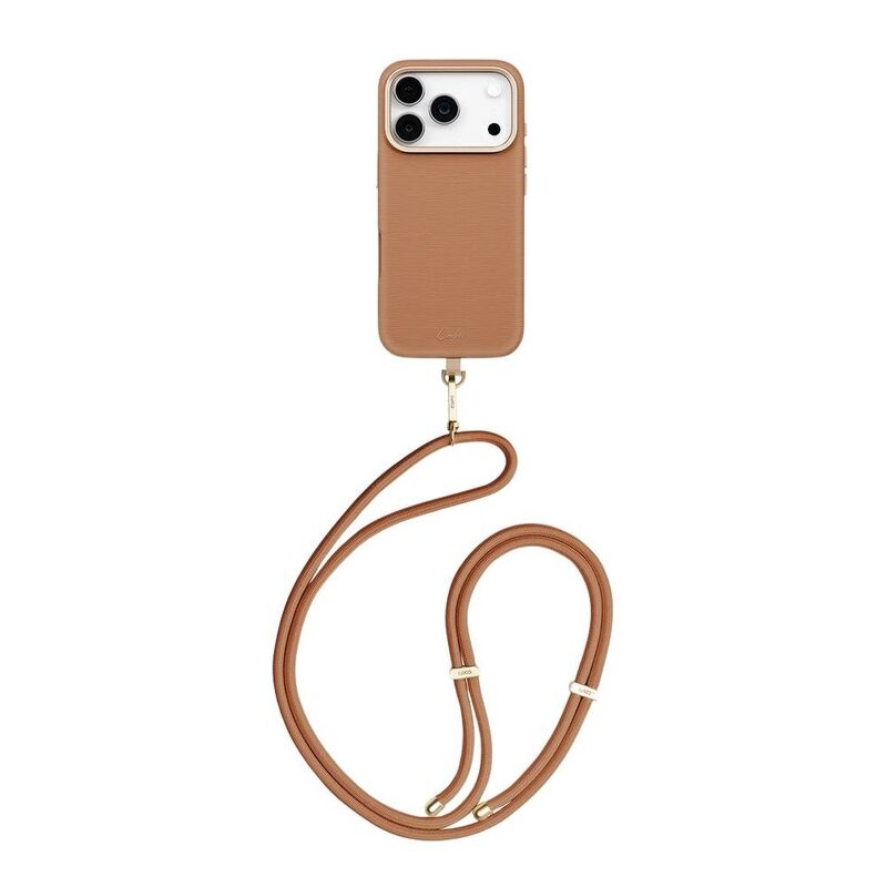 UNIQ iPhone 17 Pro Coehl Case Magnetic Charging Mirelle - Pecan Brown