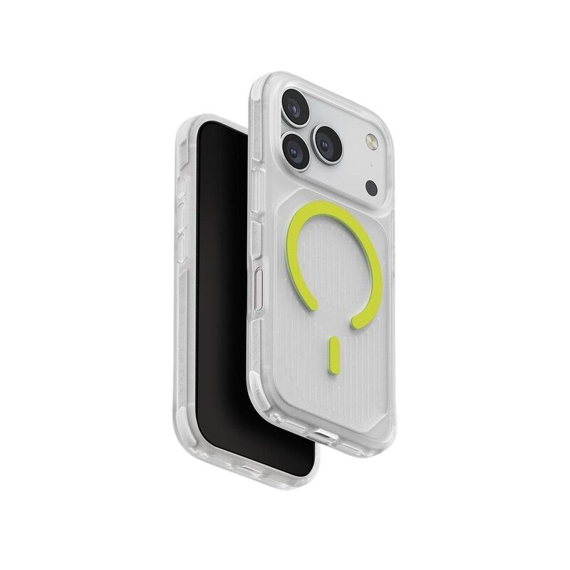 UNIQ iPhone 17 Pro Case MagClick Charging Combat Active - Frost Clear