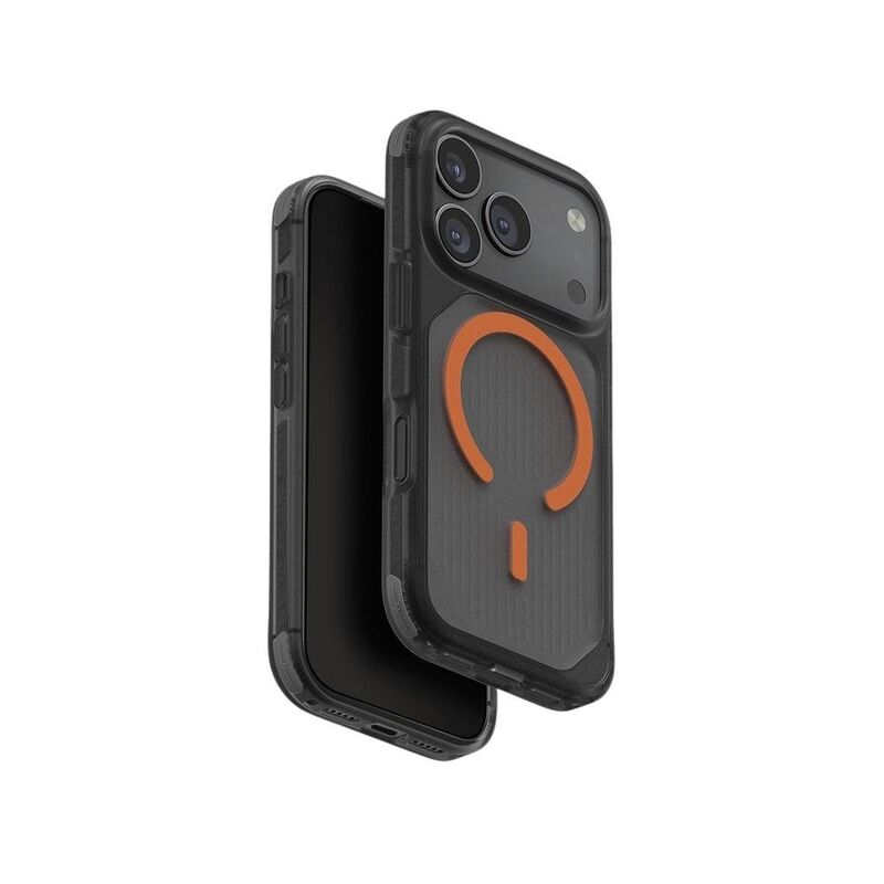 UNIQ iPhone 17 Pro Case MagClick Charging Combat Active - Frost Smoke