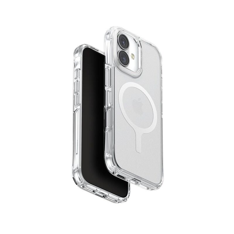 UNIQ iPhone 17 Case MagClick Charging Lifepro Xtreme - Frost Clear/White
