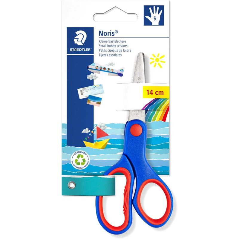 Staedtler Noris Scissors 14Cm Bls (1 Piece) Staedtler Noris Scissors 14Cm Bls (1 Piece)
