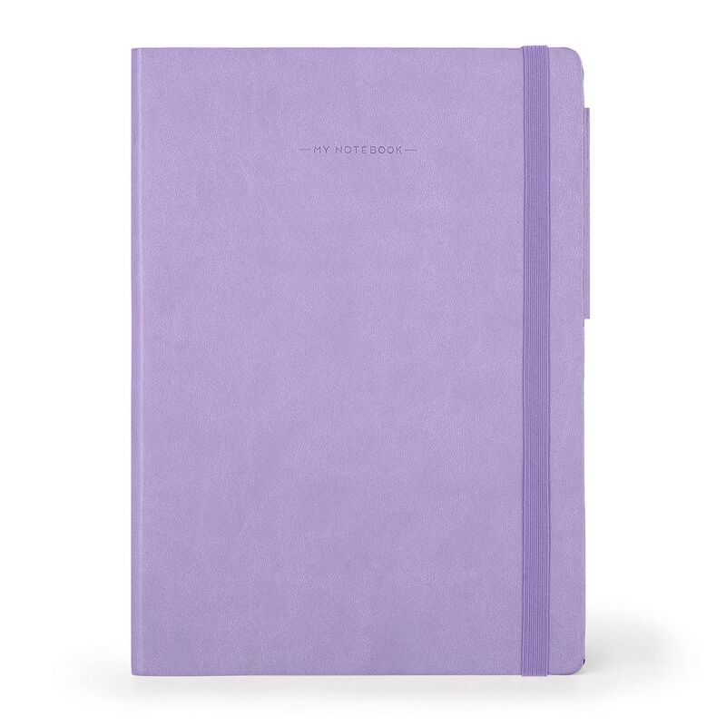 Legami Notebook - My Notebook - Large Plain - Lavender (17 x 24cm)