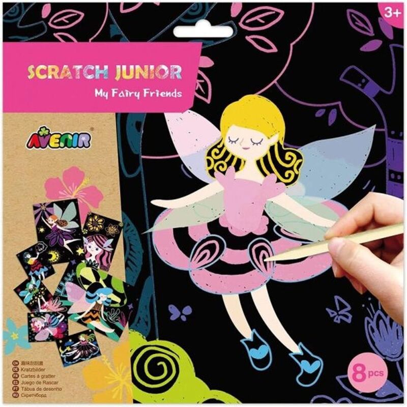 Avenir Scratch Junior - My Fairy Friends Activity Book
