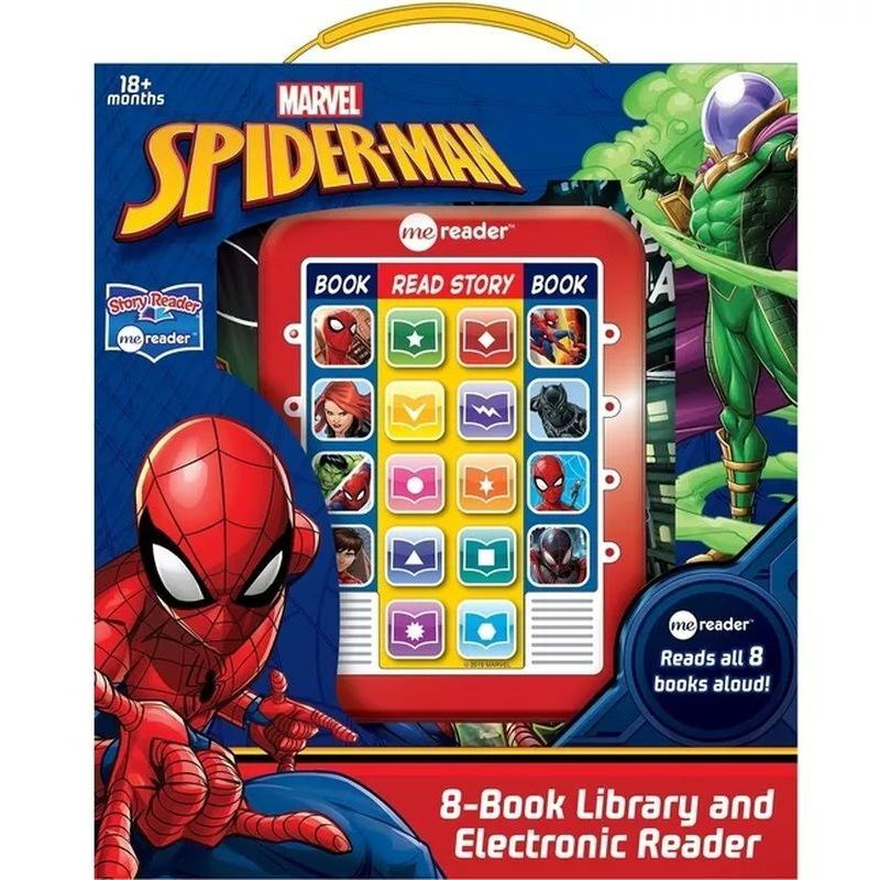 Marvel Spider-Man: Me Reader 8-Book Library and Electronic Reader Sound Book Set | Jennifer H. Keast