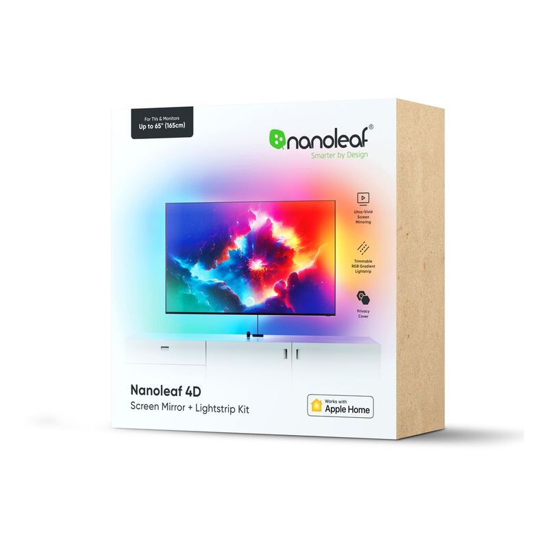 Nanoleaf 4D TV Screen Mirror + Lightstrip SMK For TVs up to 65" (165cm) - 4m