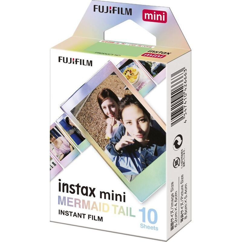Fujifilm Instax Mini Mermaid Tail Film (10 Photos) Fujifilm Instax Mini Mermaid Tail Film (10 Photos)