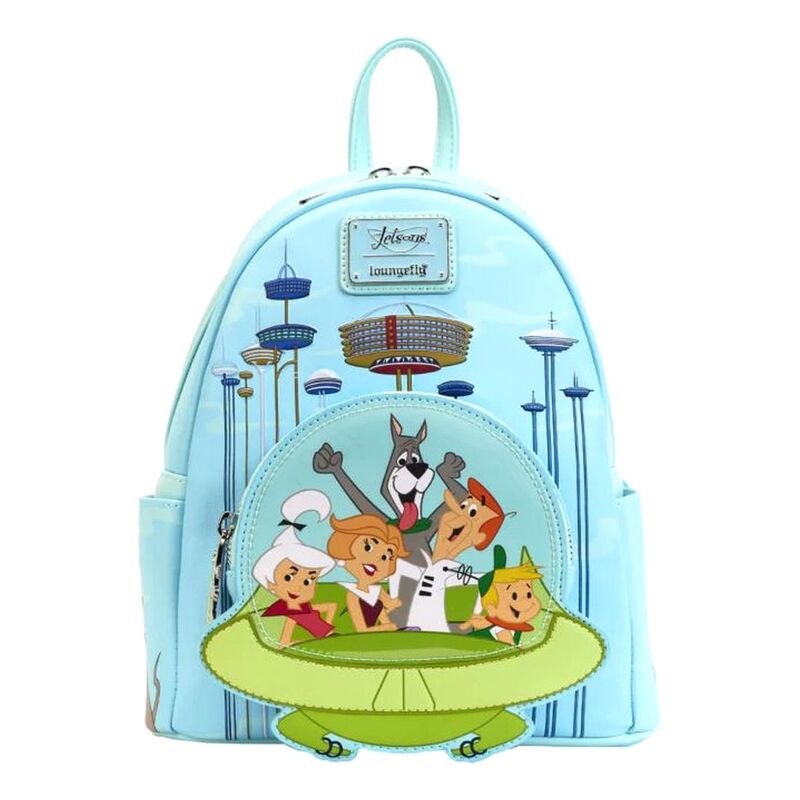 Loungefly The Jetsons Spaceship Mini Leather Backpack