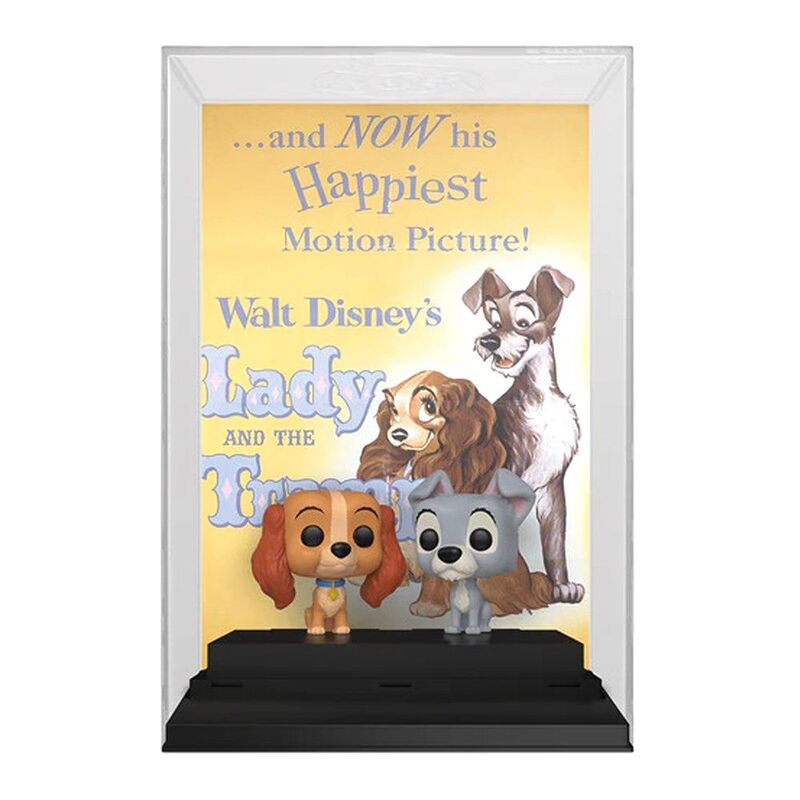Funko Pop! Movies Poster Disney Lady And The Tramp 3.75-Inch Vinyl Figure