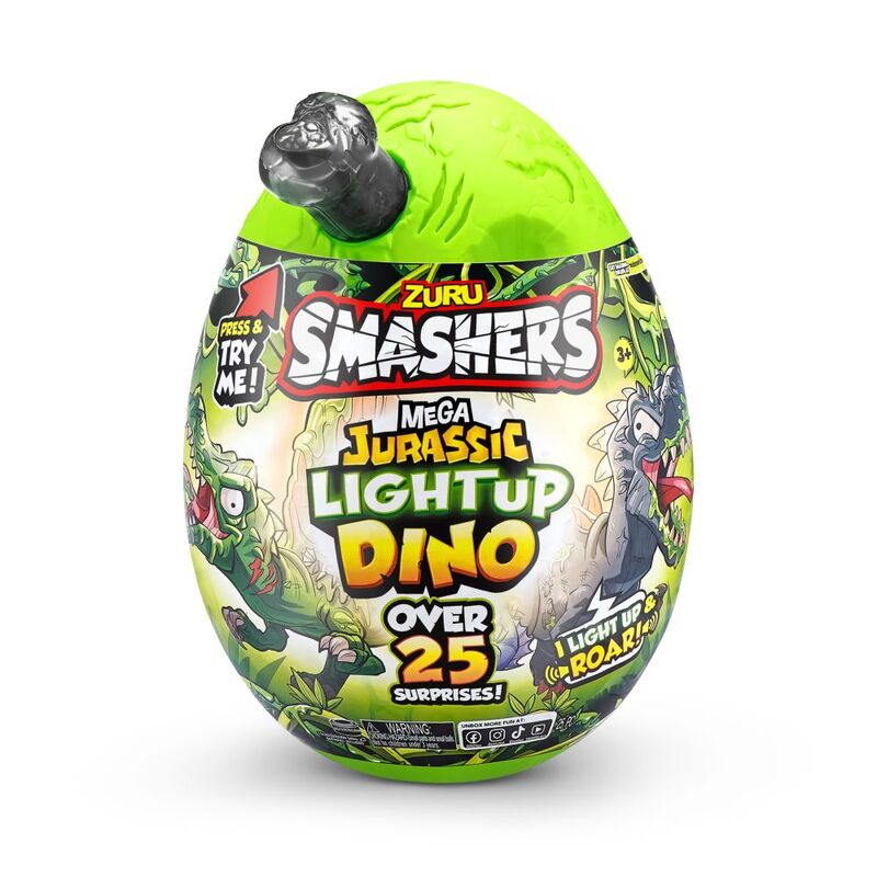 Smashers Jurassic Series 1 Mega Light-Up Dino Figurine (Assortment - Includes 1) Smashers Jurassic Series 1 Mega Light-Up Dino Figurine (Assortment - Includes 1)