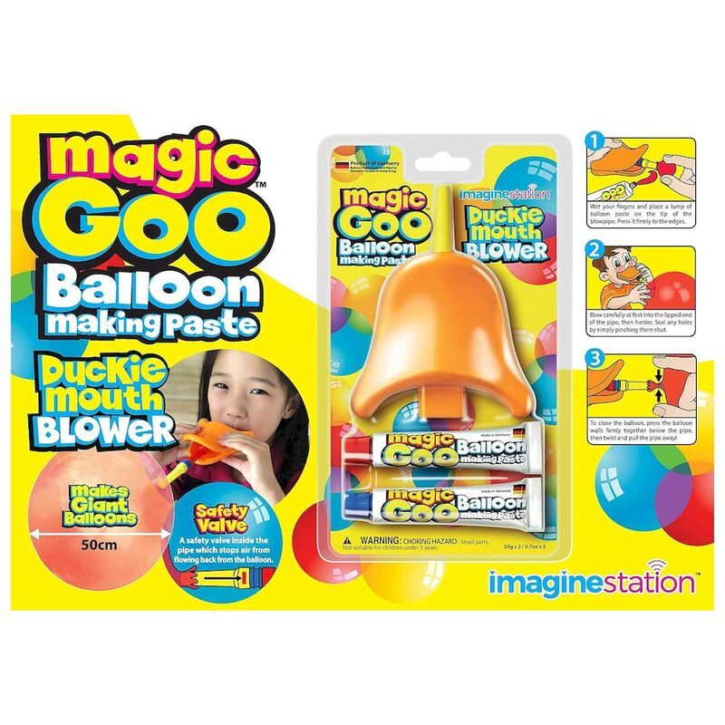 4M Magic Goo Balloon Making Paste Duckie Mouth Blower