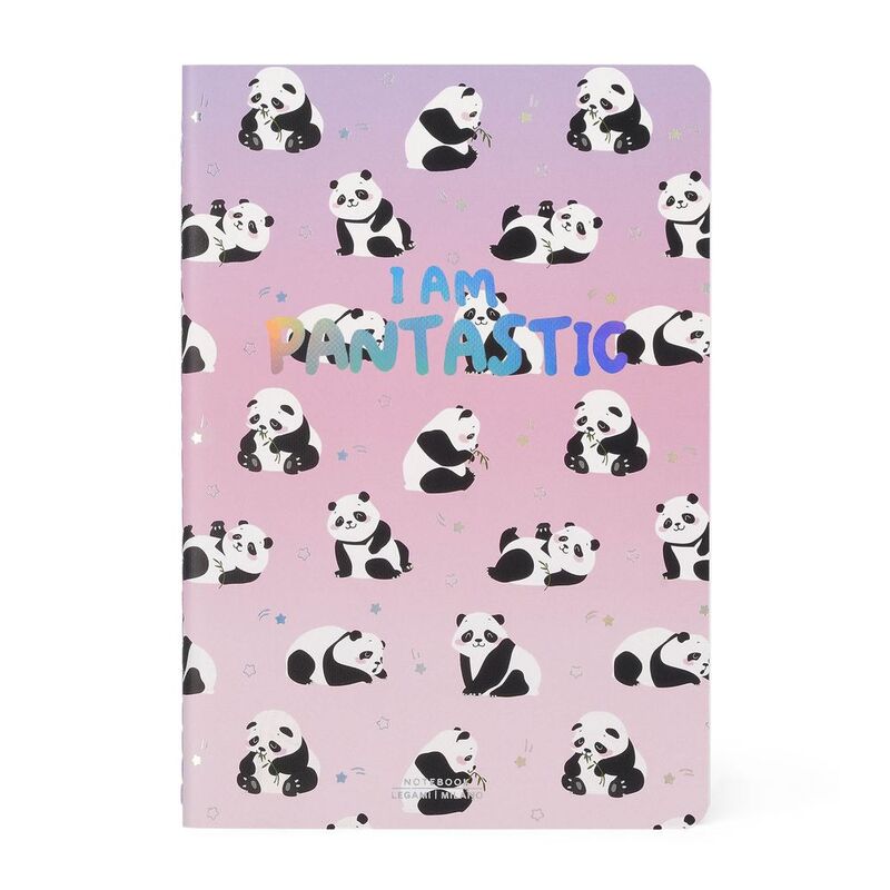 Legami Notebook - Quaderno - Medium (A5) - Lined - Panda Legami Notebook - Quaderno - Medium (A5) - Lined - Panda