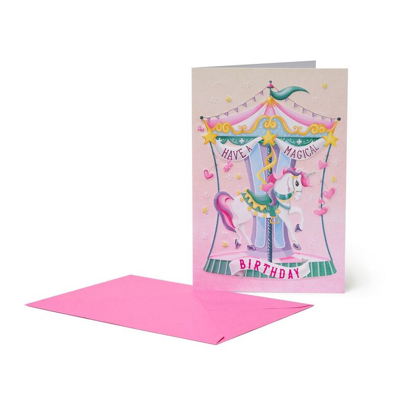 Legami Greeting Card - Large - Magical Birthday - Unicorn (11.5 x 17 cm) Legami Greeting Card - Large - Magical Birthday - Unicorn (11.5 x 17 cm)