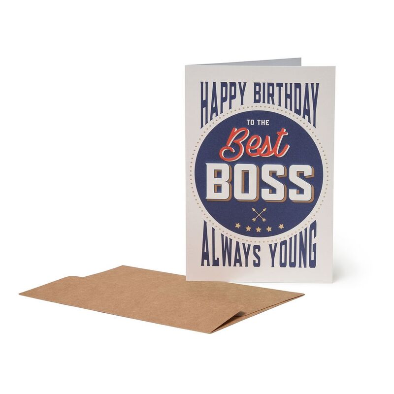 Legami Greeting Card - Large - Boss (11.5 x 17 cm) Legami Greeting Card - Large - Boss (11.5 x 17 cm)