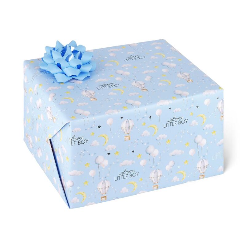 Legami Gift Wrapping Paper - Baby Born - Boy (200 x 70 cm) Legami Gift Wrapping Paper - Baby Born - Boy (200 x 70 cm)