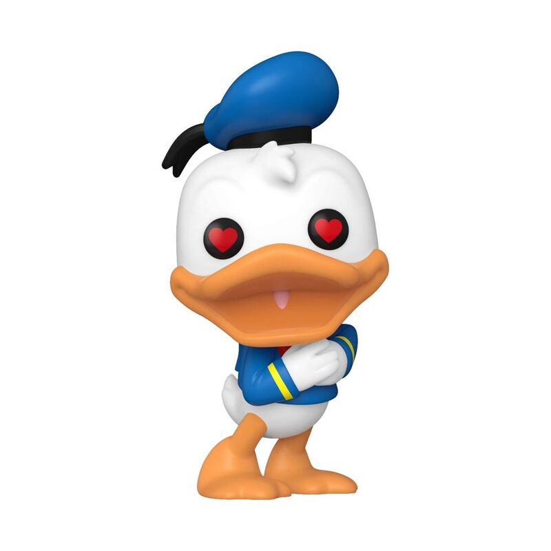 Funko Pop Disney Donald Duck 90th Anniversary Donald Duck Heart Eyes Vinyl Figure Funko Pop Disney Donald Duck 90th Anniversary Donald Duck Heart Eyes Vinyl Figure