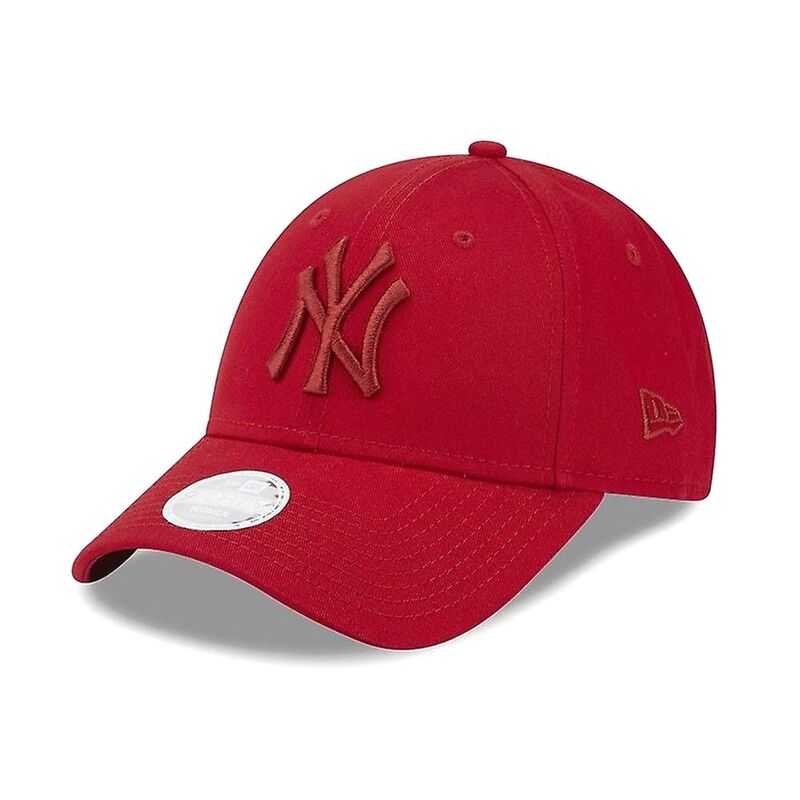 New Era MLB League Essential New York Yankees 9Forty Women's Cap - Red (One Size)