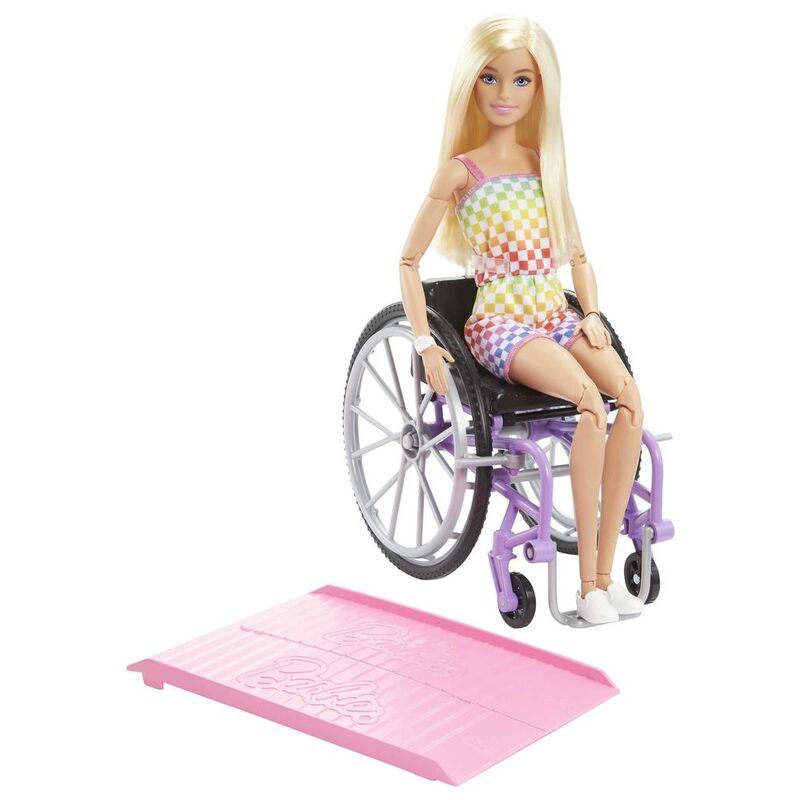 Barbie Fashionistas Doll With Wheelchair HJT13 Barbie Fashionistas Doll With Wheelchair HJT13