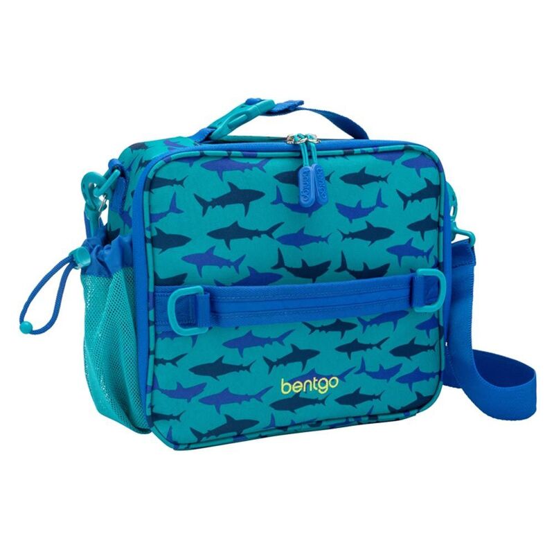 Bentgo Shark Kids Lunch Bag - Blue