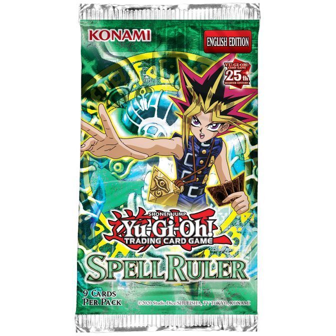 Yu-Gi-Oh! TCG Legendary Collection Reprint 2023 Spell Ruler Booster Trading Cards (1 Pack)