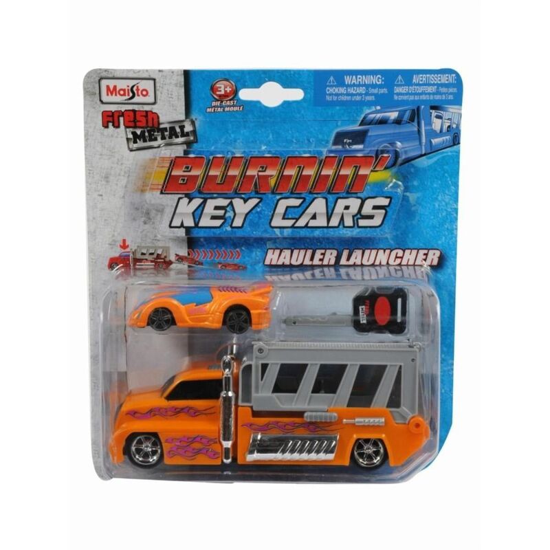 Maisto Burnin Key Car Launcher Hauler Maisto Burnin Key Car Launcher Hauler