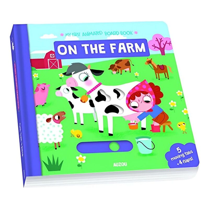 My First Animated Board Book - On The Farm | Auzou My First Animated Board Book - On The Farm | Auzou