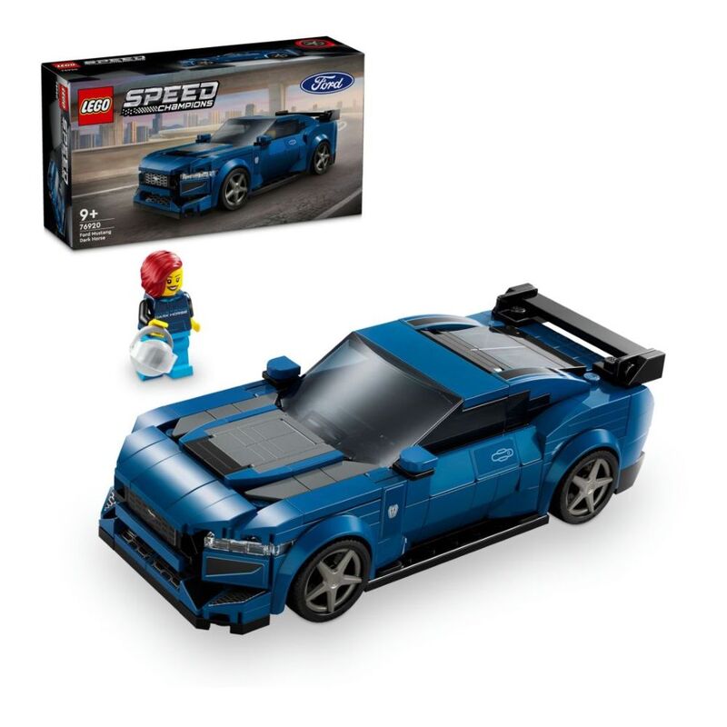 LEGO Speed Champions Ford Mustang Dark Horse Sports Car 76920 LEGO Speed Champions Ford Mustang Dark Horse Sports Car 76920