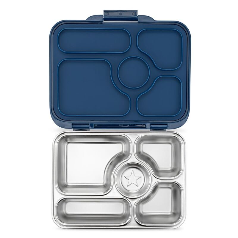 Yumbox Presto 5-Compartment Bento Box - Santa Fe Blue