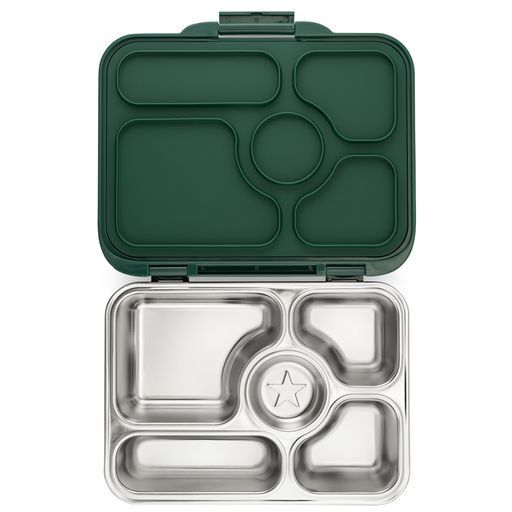 Yumbox Presto 5-Compartment Bento Box - Green