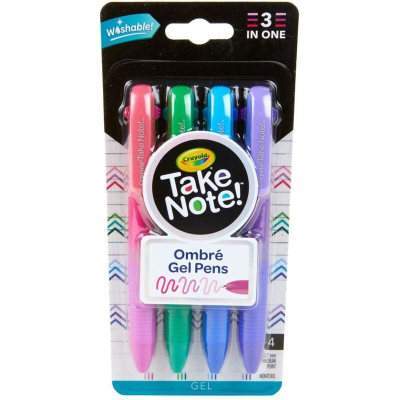 Crayola Ombre Gel Pens (4 Pack)