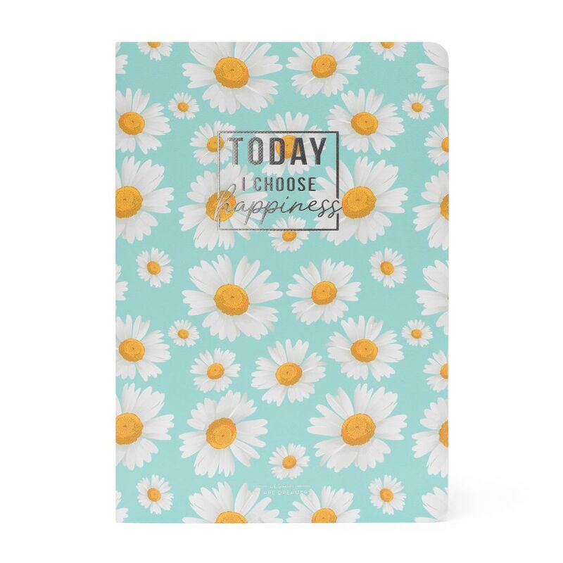 Legami Notebook - Quaderno - Medium Lined - Daisy