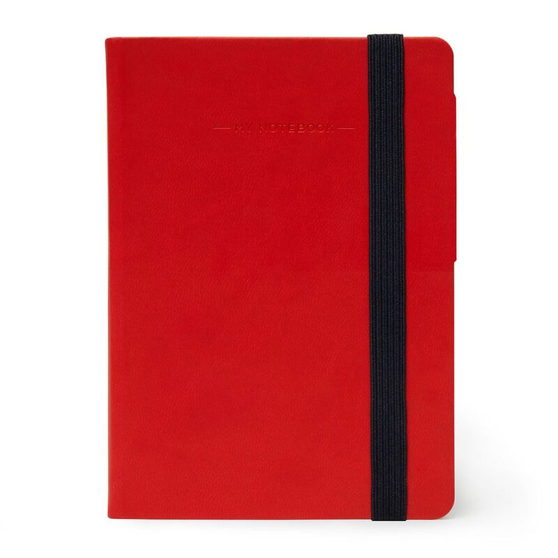 Legami Notebook - My Notebook - Small Plain - Red
