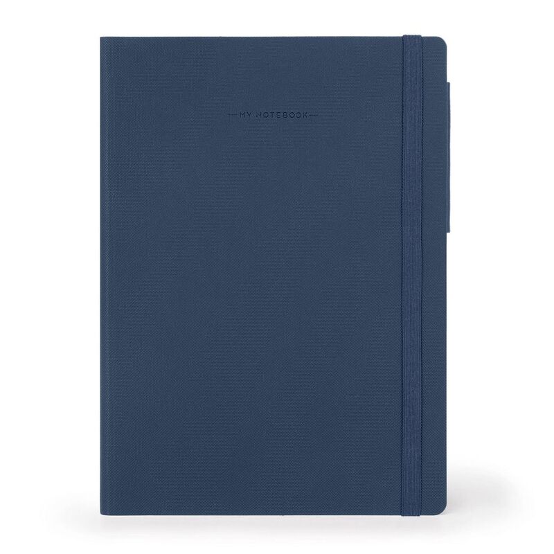 Legami Notebook - My Notebook - Large Lined - Galactic Blue Legami Notebook - My Notebook - Large Lined - Galactic Blue
