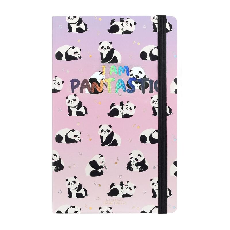 Legami Lined Notebook - Photo Notebook - Medium - Panda