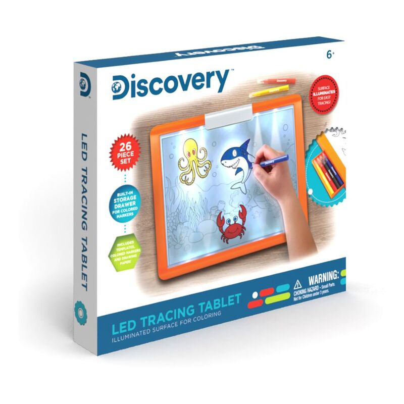 Discovery Led Tracing Tablet For Kids Discovery Led Tracing Tablet For Kids