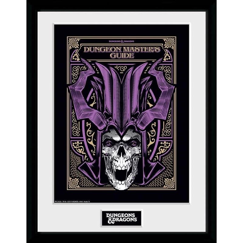 GB Eye Dungeons & Dragons Framed Collector's Print "Master's Guide" (30 x 40 cm)