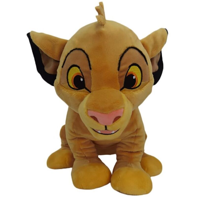 Disney Plush Animal Core 8-Inch Simba Push Toy Disney Plush Animal Core 8-Inch Simba Push Toy