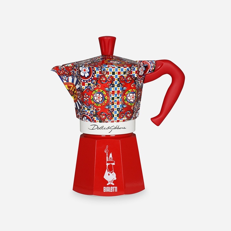 Bialetti D&G Moka Espresso Maker 250ml - Red (Makes 6 Cups) Bialetti D&G Moka Espresso Maker 250ml - Red (Makes 6 Cups)