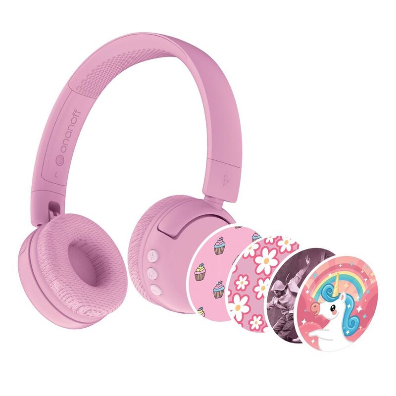 Buddyphones Popfun Kids Wireless Headphones - Pink Buddyphones Popfun Kids Wireless Headphones - Pink