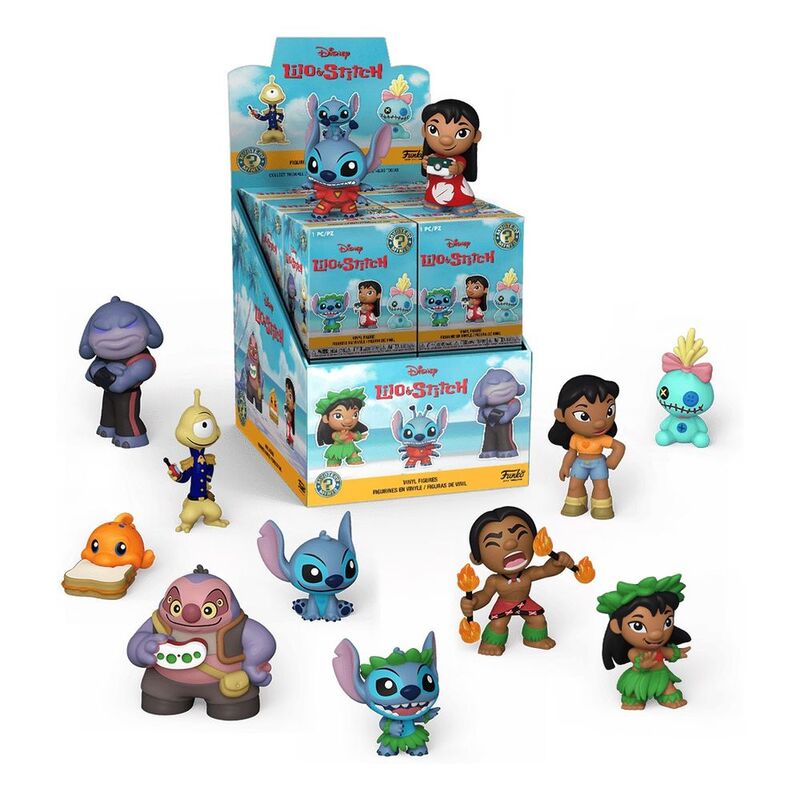 Funko Mystery Minis Disney Lilo & Stitch Vinyl Figure (Assortment - Includes 1) Funko Mystery Minis Disney Lilo & Stitch Vinyl Figure (Assortment - Includes 1)